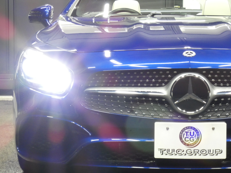 メルセデスベンツ SLクラス SL400 ﾚｰﾀﾞｰｾｰﾌﾃｨPKG　後期 ｷｰﾚｽｺﾞｰ AMGｴｱﾛ&19AW ｶﾞﾗｽﾙｰﾌ ﾎﾟｰｾﾚﾝﾅｯﾊﾟﾚｻﾞｰ ﾋｰﾀｰ&ﾍﾞﾝﾁﾚｰﾀｰ ﾅﾋﾞTV Aｶｰﾌﾟﾚｲ Bｶﾒﾗ Dﾎﾞｰﾄﾞｸﾛｯｸ ﾄﾞﾗﾚｺ ｵｰﾄﾄﾗﾝｸ LEDﾍｯﾄﾞﾗｲﾄ/ｵｰﾄHB ﾏﾙﾁｶﾗｰｱﾝﾋﾞｴﾝﾄﾗｲﾄ　2年保証付