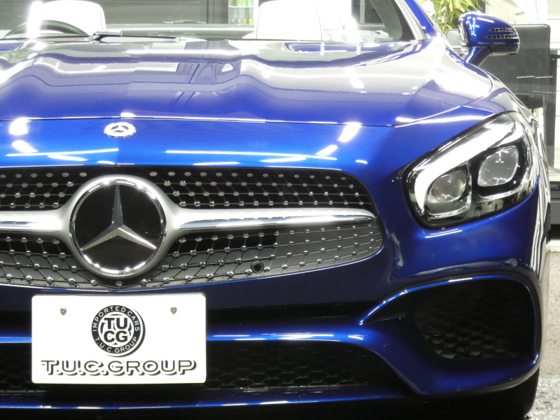 メルセデスベンツ SLクラス SL400 ﾚｰﾀﾞｰｾｰﾌﾃｨPKG　後期 ｷｰﾚｽｺﾞｰ AMGｴｱﾛ&19AW ｶﾞﾗｽﾙｰﾌ ﾎﾟｰｾﾚﾝﾅｯﾊﾟﾚｻﾞｰ ﾋｰﾀｰ&ﾍﾞﾝﾁﾚｰﾀｰ ﾅﾋﾞTV Aｶｰﾌﾟﾚｲ Bｶﾒﾗ Dﾎﾞｰﾄﾞｸﾛｯｸ ﾄﾞﾗﾚｺ ｵｰﾄﾄﾗﾝｸ LEDﾍｯﾄﾞﾗｲﾄ/ｵｰﾄHB ﾏﾙﾁｶﾗｰｱﾝﾋﾞｴﾝﾄﾗｲﾄ　2年保証付