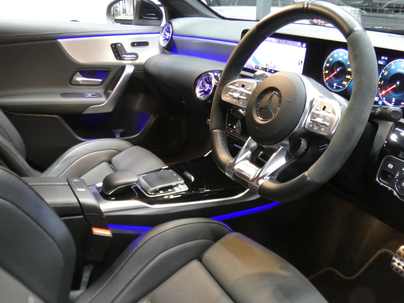 AMG Aクラス A35 4MATIC ｾﾀﾞﾝ AMGﾊﾟﾌｫｰﾏﾝｽ&AMGｱﾄﾞﾊﾞﾝｽﾄﾞ&ﾚｰﾀﾞｰｾｰﾌﾃｨPKG　meｺﾈｸﾄ AMGﾊﾟﾌｫｰﾏﾝｽｽﾃｱﾘﾝｸﾞ&ｼｰﾄ AMGｴｱﾛ&18ｲﾝﾁAW 強化ﾌﾞﾚｰｷ 灰黒革 ﾊﾟﾉﾗﾏSR MBUXﾅﾋﾞ 地ﾃﾞｼﾞ 360ｶﾒﾗ ﾍｯﾄﾞｱｯﾌﾟD ｱﾄﾞﾊﾞﾝｽﾄﾞS ﾄﾞﾗﾚｺ　2年保証付