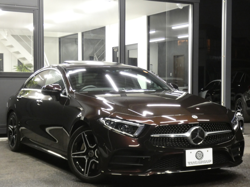 メルセデスベンツ CLS CLS450 4MATIC ｽﾎﾟｰﾂ ｴｸｽｸﾙｰｼﾌﾞ&ﾚｰﾀﾞｰｾｰﾌﾃｨPKG　ISG搭載 AMGｴｱﾛ&19AW ﾅｯﾊﾟﾚｻﾞｰ/ﾍﾞﾝﾁﾚｰﾀｰ/ﾏｯｻｰｼﾞ ｻﾝﾙｰﾌ ﾅﾋﾞTV Appleｶｰﾌﾟﾚｲ 360度ｶﾒﾗ 前後ﾄﾞﾗﾚｺ Burmester ﾍｯﾄﾞｱｯﾌﾟD ｴｱﾊﾞﾗﾝｽPKG 自動ﾄﾗﾝｸ LEDﾗｲﾄ　2年保証付