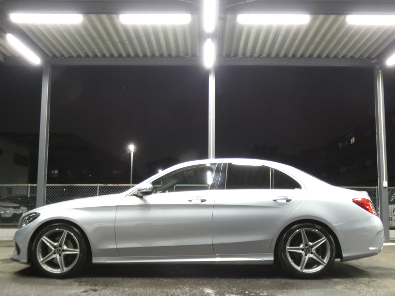 メルセデスベンツ Cクラス C220d ﾛｰﾚｳｽｴﾃﾞｨｼｮﾝ ﾚｰﾀﾞｰｾｰﾌﾃｨPKG　特別仕様車 9速AT meｺﾈｸﾄ ｷｰﾚｽｺﾞｰ 黒革/ｼｰﾄﾋｰﾀｰ HDDﾅﾋﾞ 地ﾃﾞｼﾞ Bｶﾒﾗ 前後ﾄﾞﾗﾚｺ ﾊﾟﾄﾞﾙｼﾌﾄ LEDﾍｯﾄﾞﾗｲﾄ/自動HB ｱﾝﾋﾞｴﾝﾄﾗｲﾄ AMGｴｱﾛ&18ｲﾝﾁAW　2年保証付