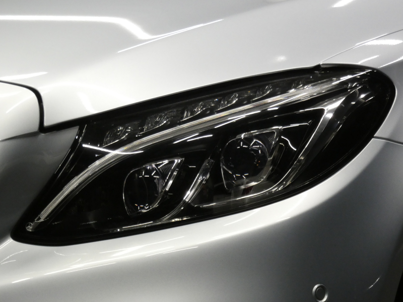 メルセデスベンツ Cクラス C220d ﾛｰﾚｳｽｴﾃﾞｨｼｮﾝ ﾚｰﾀﾞｰｾｰﾌﾃｨPKG　特別仕様車 9速AT meｺﾈｸﾄ ｷｰﾚｽｺﾞｰ 黒革/ｼｰﾄﾋｰﾀｰ HDDﾅﾋﾞ 地ﾃﾞｼﾞ Bｶﾒﾗ 前後ﾄﾞﾗﾚｺ ﾊﾟﾄﾞﾙｼﾌﾄ LEDﾍｯﾄﾞﾗｲﾄ/自動HB ｱﾝﾋﾞｴﾝﾄﾗｲﾄ AMGｴｱﾛ&18ｲﾝﾁAW　2年保証付