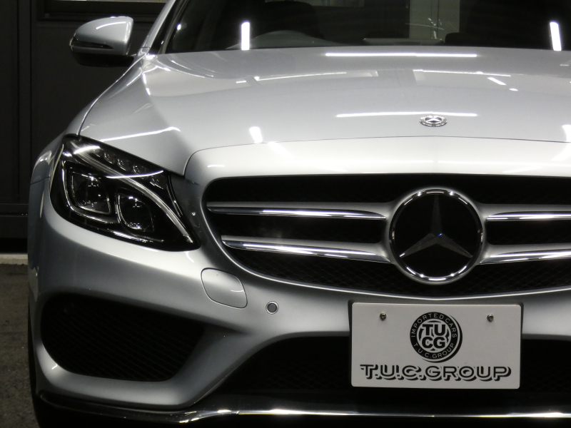 メルセデスベンツ Cクラス C220d ﾛｰﾚｳｽｴﾃﾞｨｼｮﾝ ﾚｰﾀﾞｰｾｰﾌﾃｨPKG　特別仕様車 9速AT meｺﾈｸﾄ ｷｰﾚｽｺﾞｰ 黒革/ｼｰﾄﾋｰﾀｰ HDDﾅﾋﾞ 地ﾃﾞｼﾞ Bｶﾒﾗ 前後ﾄﾞﾗﾚｺ ﾊﾟﾄﾞﾙｼﾌﾄ LEDﾍｯﾄﾞﾗｲﾄ/自動HB ｱﾝﾋﾞｴﾝﾄﾗｲﾄ AMGｴｱﾛ&18ｲﾝﾁAW　2年保証付