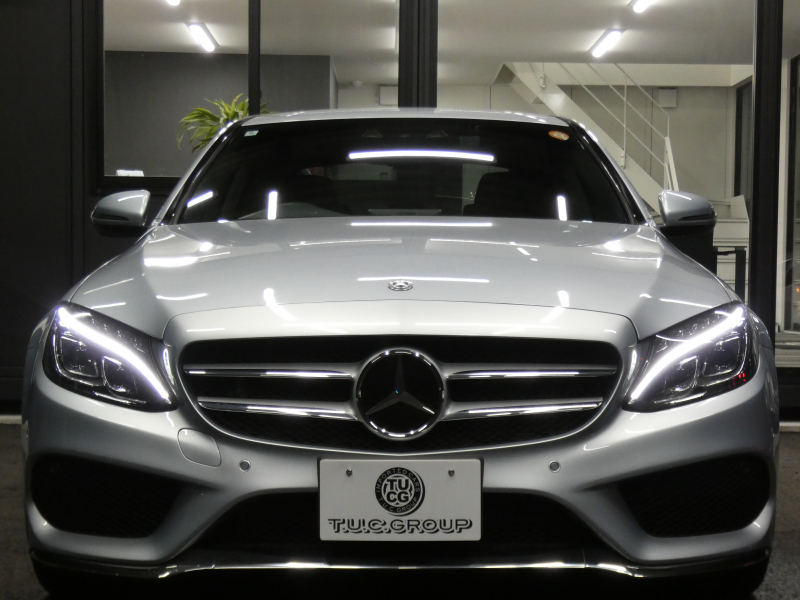 メルセデスベンツ Cクラス C220d ﾛｰﾚｳｽｴﾃﾞｨｼｮﾝ ﾚｰﾀﾞｰｾｰﾌﾃｨPKG　特別仕様車 9速AT meｺﾈｸﾄ ｷｰﾚｽｺﾞｰ 黒革/ｼｰﾄﾋｰﾀｰ HDDﾅﾋﾞ 地ﾃﾞｼﾞ Bｶﾒﾗ 前後ﾄﾞﾗﾚｺ ﾊﾟﾄﾞﾙｼﾌﾄ LEDﾍｯﾄﾞﾗｲﾄ/自動HB ｱﾝﾋﾞｴﾝﾄﾗｲﾄ AMGｴｱﾛ&18ｲﾝﾁAW　2年保証付