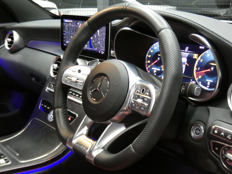 AMG Cクラス C43 4MATIC ﾚｰﾀﾞｰｾｰﾌﾃｨPKG　後期 1ｵｰﾅｰ 390ps meｺﾈｸﾄ 赤本革 ﾊﾟﾉﾗﾏSR HDDﾅﾋﾞ 地ﾃﾞｼﾞ Appleｶｰﾌﾟﾚｲ ﾍｯﾄﾞｱｯﾌﾟD 前後ﾄﾞﾗﾚｺ Burmester ｴｱﾊﾞﾗﾝｽPKG ｵｰﾄﾄﾗﾝｸ ﾏﾙﾁﾋﾞｰﾑLEDﾍｯﾄﾞﾗｲﾄ AMGｴｱﾛ/19AW　2年保証付