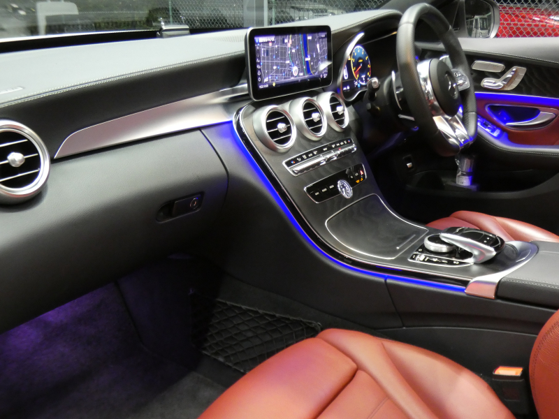 AMG Cクラス C43 4MATIC ﾚｰﾀﾞｰｾｰﾌﾃｨPKG　後期 1ｵｰﾅｰ 390ps meｺﾈｸﾄ 赤本革 ﾊﾟﾉﾗﾏSR HDDﾅﾋﾞ 地ﾃﾞｼﾞ Appleｶｰﾌﾟﾚｲ ﾍｯﾄﾞｱｯﾌﾟD 前後ﾄﾞﾗﾚｺ Burmester ｴｱﾊﾞﾗﾝｽPKG ｵｰﾄﾄﾗﾝｸ ﾏﾙﾁﾋﾞｰﾑLEDﾍｯﾄﾞﾗｲﾄ AMGｴｱﾛ/19AW　2年保証付