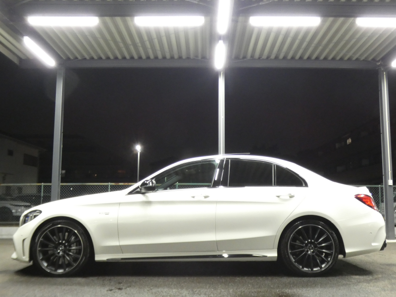 AMG Cクラス C43 4MATIC ﾚｰﾀﾞｰｾｰﾌﾃｨPKG　後期 1ｵｰﾅｰ 390ps meｺﾈｸﾄ 赤本革 ﾊﾟﾉﾗﾏSR HDDﾅﾋﾞ 地ﾃﾞｼﾞ Appleｶｰﾌﾟﾚｲ ﾍｯﾄﾞｱｯﾌﾟD 前後ﾄﾞﾗﾚｺ Burmester ｴｱﾊﾞﾗﾝｽPKG ｵｰﾄﾄﾗﾝｸ ﾏﾙﾁﾋﾞｰﾑLEDﾍｯﾄﾞﾗｲﾄ AMGｴｱﾛ/19AW　2年保証付