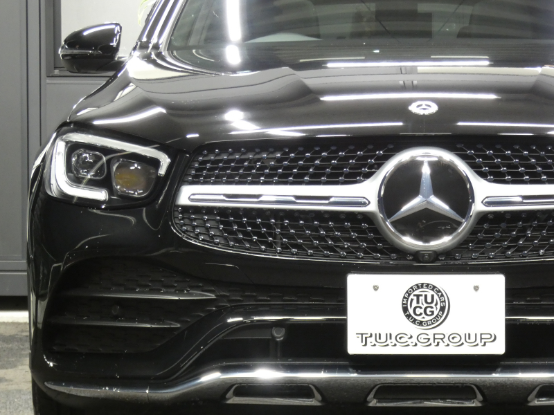 メルセデスベンツ GLC GLC220d 4MATIC AMGﾗｲﾝ ﾚｰﾀﾞｰｾｰﾌﾃｨPKG　後期 meｺﾈｸﾄ ｷｰﾚｽｺﾞｰ 黒半革ｼｰﾄ/前後ﾋｰﾀｰ ﾊﾟﾉﾗﾏSR MBUXﾅﾋﾞ 地ﾃﾞｼﾞ 360度ｶﾒﾗ 前後ﾄﾞﾗﾚｺ 自動ﾘｱｹﾞｰﾄ LEDﾗｲﾄ/自動HB AMGｴｱﾛ/19ｲﾝﾁAW　2年保証付