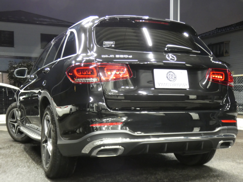 メルセデスベンツ GLC GLC220d 4MATIC AMGﾗｲﾝ ﾚｰﾀﾞｰｾｰﾌﾃｨPKG　後期 meｺﾈｸﾄ ｷｰﾚｽｺﾞｰ 黒半革ｼｰﾄ/前後ﾋｰﾀｰ ﾊﾟﾉﾗﾏSR MBUXﾅﾋﾞ 地ﾃﾞｼﾞ 360度ｶﾒﾗ 前後ﾄﾞﾗﾚｺ 自動ﾘｱｹﾞｰﾄ LEDﾗｲﾄ/自動HB AMGｴｱﾛ/19ｲﾝﾁAW　2年保証付