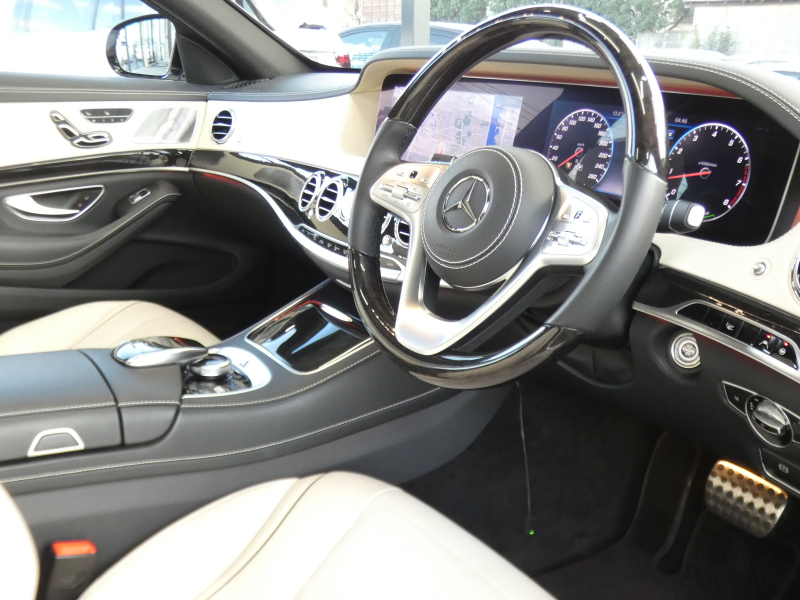 メルセデスベンツ Sクラス S450 ｴｸｽｸﾙｰｼﾌﾞ AMGﾗｲﾝ+ ﾚｰﾀﾞｰｾｰﾌﾃｨPKG　ISG搭載 後期 meｺﾈｸﾄ AMGｴｱﾛ&20ｲﾝﾁAW ﾎﾟｰｾﾚﾝﾅｯﾊﾟﾚｻﾞｰｼｰﾄ ﾍﾞﾝﾁﾚｰﾀｰ/ﾏｯｻｰｼﾞ機能 ﾊﾟﾉﾗﾏSR ﾅﾋﾞTV 360ｶﾒﾗ Burmester ﾍｯﾄﾞｱｯﾌﾟD ｵｰﾄﾄﾗﾝｸ 純正ﾄﾞﾗﾚｺ　2年保証付