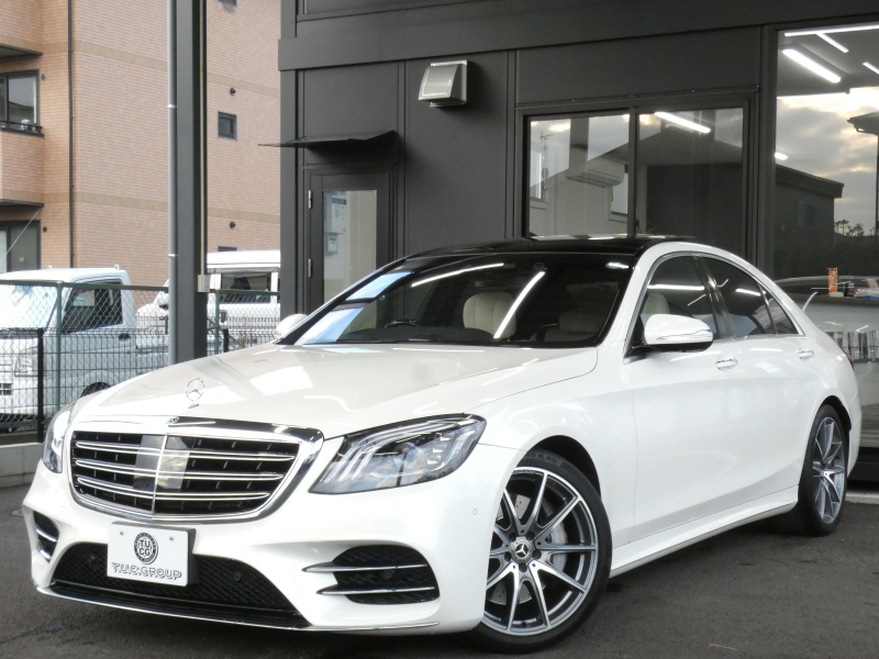 メルセデスベンツ Sクラス S450 ｴｸｽｸﾙｰｼﾌﾞ AMGﾗｲﾝ+ ﾚｰﾀﾞｰｾｰﾌﾃｨPKG　ISG搭載 後期 meｺﾈｸﾄ AMGｴｱﾛ&20ｲﾝﾁAW ﾎﾟｰｾﾚﾝﾅｯﾊﾟﾚｻﾞｰｼｰﾄ ﾍﾞﾝﾁﾚｰﾀｰ/ﾏｯｻｰｼﾞ機能 ﾊﾟﾉﾗﾏSR ﾅﾋﾞTV 360ｶﾒﾗ Burmester ﾍｯﾄﾞｱｯﾌﾟD ｵｰﾄﾄﾗﾝｸ 純正ﾄﾞﾗﾚｺ　2年保証付