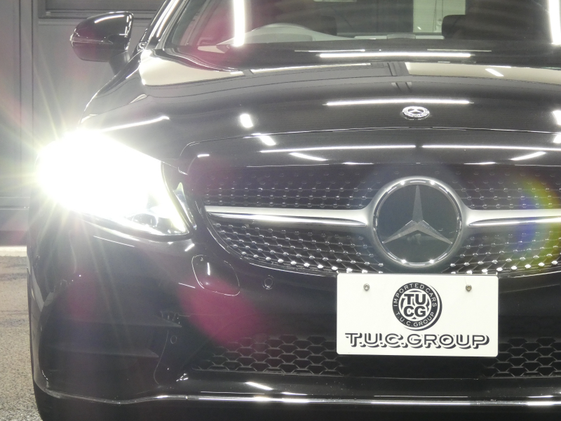 メルセデスベンツ Cクラス C180 ｸｰﾍﾟ ｽﾎﾟｰﾂ ﾚｻﾞｰｴｸｽｸﾙｰｼﾌﾞ&ﾚｰﾀﾞｰｾｰﾌﾃｨPKG　後期 meｺﾈｸﾄ 赤本革 ﾊﾟﾉﾗﾏSR ﾅﾋﾞTV Aｶｰﾌﾟﾚｲ Bｶﾒﾗ ﾍｯﾄﾞｱｯﾌﾟD ｴｱﾊﾞﾗﾝｽPKG ﾀﾞｲﾅﾐｯｸｾﾚｸﾄ AMGｴｱﾛ AMG19ｲﾝﾁAW LEDﾍｯﾄﾞﾗｲﾄ　2年保証付