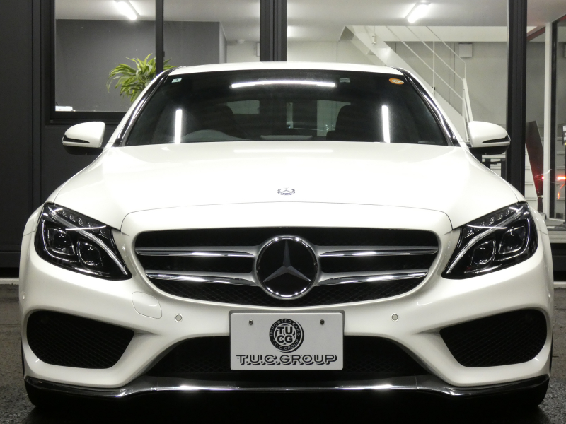 メルセデスベンツ Cクラス C220d ｱﾊﾞﾝｷﾞｬﾙﾄﾞ AMGﾗｲﾝ ﾚｻﾞｰｴｸｽｸﾙｰｼﾌﾞ&ﾚｰﾀﾞｰｾｰﾌﾃｨPKG　9速AT ｷｰﾚｽｺﾞｰ 黒本革/ｼｰﾄﾋｰﾀｰ HDDﾅﾋﾞTV Bｶﾒﾗ ﾍｯﾄﾞｱｯﾌﾟD ﾄﾞﾗﾚｺ ﾊﾟﾄﾞﾙｼﾌﾄ ｴｱﾊﾞﾗﾝｽPKG 自動ﾄﾗﾝｸ LEDﾍｯﾄﾞﾗｲﾄ/自動HB AMGｴｱﾛ&18ｲﾝﾁAW　2年保証付