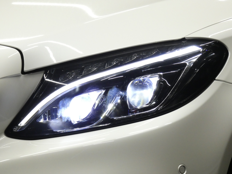 メルセデスベンツ Cクラス C220d ｱﾊﾞﾝｷﾞｬﾙﾄﾞ AMGﾗｲﾝ ﾚｻﾞｰｴｸｽｸﾙｰｼﾌﾞ&ﾚｰﾀﾞｰｾｰﾌﾃｨPKG　9速AT ｷｰﾚｽｺﾞｰ 黒本革/ｼｰﾄﾋｰﾀｰ HDDﾅﾋﾞTV Bｶﾒﾗ ﾍｯﾄﾞｱｯﾌﾟD ﾄﾞﾗﾚｺ ﾊﾟﾄﾞﾙｼﾌﾄ ｴｱﾊﾞﾗﾝｽPKG 自動ﾄﾗﾝｸ LEDﾍｯﾄﾞﾗｲﾄ/自動HB AMGｴｱﾛ&18ｲﾝﾁAW　2年保証付