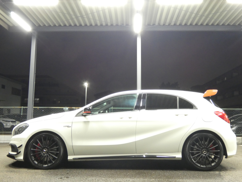 AMG Aクラス A45 AMG 4MATIC ｴﾃﾞｨｼｮﾝ1 ｾｰﾌﾃｨPKG　400台限定 専用ｴｸｽﾃﾘｱ&ｲﾝﾃﾘｱ AMGﾊﾟﾌｫｰﾏﾝｽｼｰﾄ/ｽﾃｱﾘﾝｸﾞ AMGｴｱﾛ/19ｲﾝﾁAW 強化ﾌﾞﾚｰｷ&ｻｽﾍﾟﾝｼｮﾝ HDDﾅﾋﾞ 地ﾃﾞｼﾞ Bｶﾒﾗ BTｵｰﾃﾞｨｵ ﾊﾟｰｸﾄﾛﾆｯｸ ﾃﾞｨｽﾄﾛﾆｯｸﾌﾟﾗｽ　2年保証付