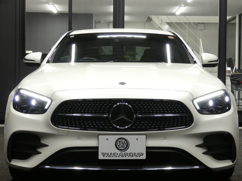 メルセデスベンツ Eクラス E200 ｽﾎﾟｰﾂ AMGﾗｲﾝｲﾝﾃﾘｱ&ｴｸｽｸﾙｰｼﾌﾞ&ﾚｰﾀﾞｰｾｰﾌﾃｨPKG　後期 1ｵｰﾅｰ BSG搭載 AMGｴｱﾛ&19AW ﾅｯﾊﾟ革/前後ﾋｰﾀｰ MBUXﾅﾋﾞ 地ﾃﾞｼﾞ AppleCarPlay 360度ｶﾒﾗ Burmester ﾍｯﾄﾞｱｯﾌﾟD 前後ﾄﾞﾗﾚｺ ｵｰﾄﾄﾗﾝｸ　2年保証付