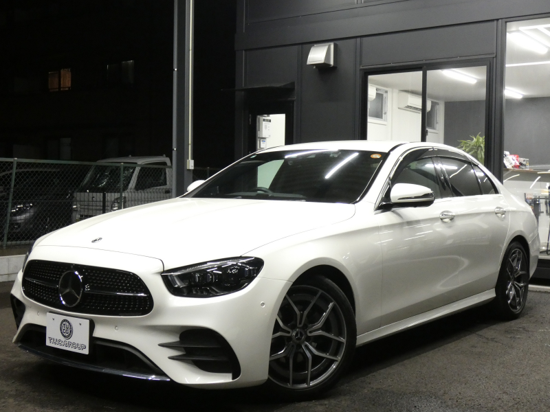 メルセデスベンツ Eクラス E200 ｽﾎﾟｰﾂ AMGﾗｲﾝｲﾝﾃﾘｱ&ｴｸｽｸﾙｰｼﾌﾞ&ﾚｰﾀﾞｰｾｰﾌﾃｨPKG　後期 1ｵｰﾅｰ BSG搭載 AMGｴｱﾛ&19AW ﾅｯﾊﾟ革/前後ﾋｰﾀｰ MBUXﾅﾋﾞ 地ﾃﾞｼﾞ AppleCarPlay 360度ｶﾒﾗ Burmester ﾍｯﾄﾞｱｯﾌﾟD 前後ﾄﾞﾗﾚｺ ｵｰﾄﾄﾗﾝｸ　2年保証付