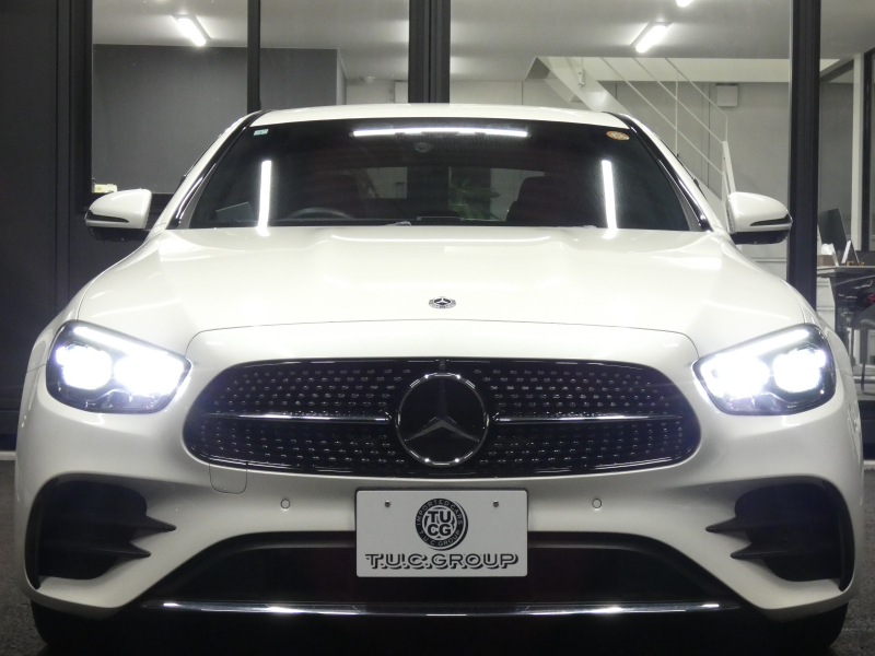 メルセデスベンツ Eクラス E200 ｽﾎﾟｰﾂ AMGﾗｲﾝｲﾝﾃﾘｱ&ｴｸｽｸﾙｰｼﾌﾞ&ﾚｰﾀﾞｰｾｰﾌﾃｨPKG　後期 1ｵｰﾅｰ BSG搭載 AMGｴｱﾛ&19AW ﾅｯﾊﾟ革/前後ﾋｰﾀｰ MBUXﾅﾋﾞ 地ﾃﾞｼﾞ AppleCarPlay 360度ｶﾒﾗ Burmester ﾍｯﾄﾞｱｯﾌﾟD 前後ﾄﾞﾗﾚｺ ｵｰﾄﾄﾗﾝｸ　2年保証付