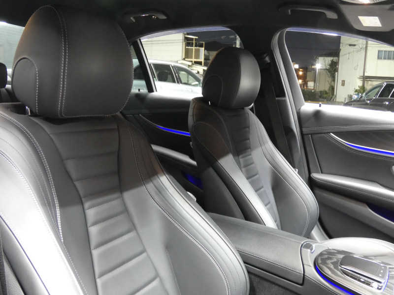 メルセデスベンツ Eクラス E200 ｽﾎﾟｰﾂ AMGﾗｲﾝｲﾝﾃﾘｱ&ｴｸｽｸﾙｰｼﾌﾞ&ﾚｰﾀﾞｰｾｰﾌﾃｨPKG　後期 1ｵｰﾅｰ BSG搭載 AMGｴｱﾛ&19AW ﾅｯﾊﾟ革/前後ﾋｰﾀｰ MBUXﾅﾋﾞ 地ﾃﾞｼﾞ AppleCarPlay 360度ｶﾒﾗ Burmester ﾍｯﾄﾞｱｯﾌﾟD 前後ﾄﾞﾗﾚｺ ｵｰﾄﾄﾗﾝｸ　2年保証付