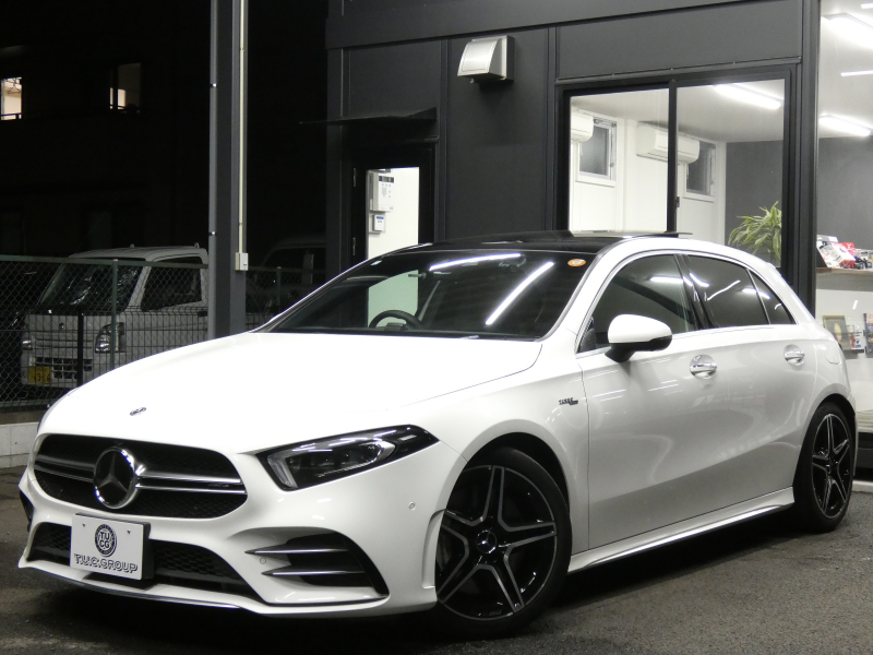 AMG Aクラス A35 4MATIC AMGｱﾄﾞﾊﾞﾝｽﾄﾞ&ﾅﾋﾞｹﾞｰｼｮﾝ&ﾚｰﾀﾞｰｾｰﾌﾃｨPKG　meｺﾈｸﾄ AMGｴｱﾛ 18ｲﾝﾁAW 赤黒革/ﾋｰﾀｰ ﾊﾟﾉﾗﾏｻﾝﾙｰﾌ MBUXﾅﾋﾞ 地ﾃﾞｼﾞ 360度ｶﾒﾗ ﾍｯﾄﾞｱｯﾌﾟD ｱﾄﾞﾊﾞﾝｽﾄﾞｻｳﾝﾄﾞ 純正F&Rﾄﾞﾗﾚｺ LEDﾍｯﾄﾞﾗｲﾄ　2年保証付