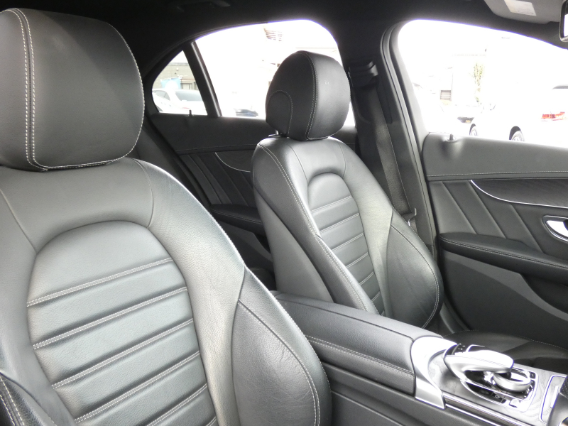 メルセデスベンツ Cクラス C200 ｱﾊﾞﾝｷﾞｬﾙﾄﾞ AMGﾗｲﾝ ﾚｻﾞｰｴｸｽｸﾙｰｼﾌﾞ&ﾚｰﾀﾞｰｾｰﾌﾃｨPKG　9速AT ｷｰﾚｽｺﾞｰ 黒本革/ｼｰﾄﾋｰﾀｰ HDDﾅﾋﾞTV Bｶﾒﾗ ﾍｯﾄﾞｱｯﾌﾟD 360度ﾄﾞﾗﾚｺ ﾊﾟﾄﾞﾙｼﾌﾄ ｴｱﾊﾞﾗﾝｽPKG 自動ﾄﾗﾝｸ LEDﾍｯﾄﾞﾗｲﾄ/自動HB AMGｴｱﾛ&18ｲﾝﾁAW　2年保証付