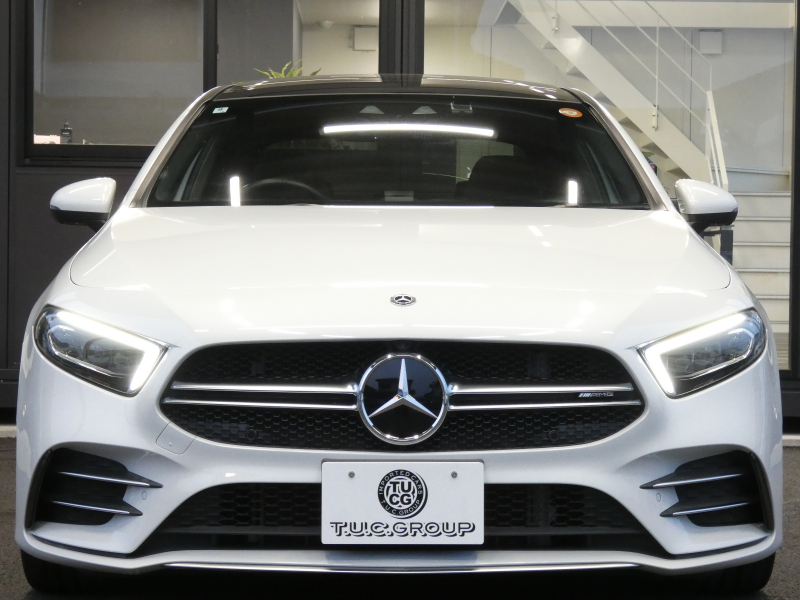 AMG Aクラス A35 4MATIC ｾﾀﾞﾝ AMGﾊﾟﾌｫｰﾏﾝｽ&AMGｱﾄﾞﾊﾞﾝｽﾄﾞ&ﾚｰﾀﾞｰｾｰﾌﾃｨPKG　meｺﾈｸﾄ AMGﾊﾟﾌｫｰﾏﾝｽｽﾃｱﾘﾝｸﾞ&ｼｰﾄ AMGｴｱﾛ&18ｲﾝﾁAW 強化ﾌﾞﾚｰｷ 赤黒革 ﾊﾟﾉﾗﾏSR MBUXﾅﾋﾞ 地ﾃﾞｼﾞ 360ｶﾒﾗ ﾍｯﾄﾞｱｯﾌﾟD ｱﾄﾞﾊﾞﾝｽﾄﾞS 純正ﾄﾞﾗﾚｺ　2年保証付