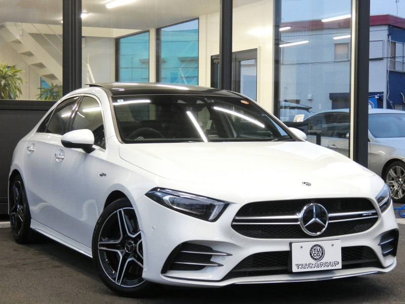 AMG Aクラス A35 4MATIC ｾﾀﾞﾝ AMGﾊﾟﾌｫｰﾏﾝｽ&AMGｱﾄﾞﾊﾞﾝｽﾄﾞ&ﾚｰﾀﾞｰｾｰﾌﾃｨPKG　meｺﾈｸﾄ AMGﾊﾟﾌｫｰﾏﾝｽｽﾃｱﾘﾝｸﾞ&ｼｰﾄ AMGｴｱﾛ&18ｲﾝﾁAW 強化ﾌﾞﾚｰｷ 赤黒革 ﾊﾟﾉﾗﾏSR MBUXﾅﾋﾞ 地ﾃﾞｼﾞ 360ｶﾒﾗ ﾍｯﾄﾞｱｯﾌﾟD ｱﾄﾞﾊﾞﾝｽﾄﾞS 純正ﾄﾞﾗﾚｺ　2年保証付