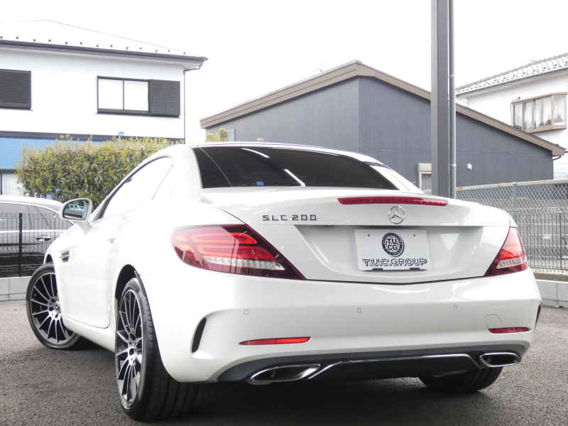 メルセデスベンツ SLCクラス SLC200 ｽﾎﾟｰﾂ ﾚｰﾀﾞｰｾｰﾌﾃｨPKG　ｷｰﾚｽｺﾞｰ 黒本革ｼｰﾄ/ﾋｰﾀｰ/ｴｱｽｶｰﾌ ﾏｼﾞｯｸｽｶｲﾙｰﾌ ｽﾎﾟｰﾂｴｸﾞｿﾞｰｽﾄ ﾅﾋﾞ 地ﾃﾞｼﾞ Appleｶｰﾌﾟﾚｲ ﾊﾞｯｸｶﾒﾗ harman/kardon ﾄﾞﾗﾚｺ ﾊﾟﾄﾞﾙｼﾌﾄ LEDﾗｲﾄ/自動HB AMGｴｱﾛ/18ｲﾝﾁAW　2年保証付