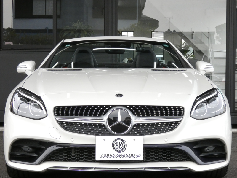 メルセデスベンツ SLCクラス SLC200 ｽﾎﾟｰﾂ ﾚｰﾀﾞｰｾｰﾌﾃｨPKG　ｷｰﾚｽｺﾞｰ 黒本革ｼｰﾄ/ﾋｰﾀｰ/ｴｱｽｶｰﾌ ﾏｼﾞｯｸｽｶｲﾙｰﾌ ｽﾎﾟｰﾂｴｸﾞｿﾞｰｽﾄ ﾅﾋﾞ 地ﾃﾞｼﾞ Appleｶｰﾌﾟﾚｲ ﾊﾞｯｸｶﾒﾗ harman/kardon ﾄﾞﾗﾚｺ ﾊﾟﾄﾞﾙｼﾌﾄ LEDﾗｲﾄ/自動HB AMGｴｱﾛ/18ｲﾝﾁAW　2年保証付