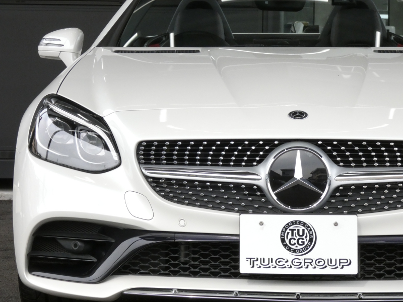 メルセデスベンツ SLCクラス SLC200 ｽﾎﾟｰﾂ ﾚｰﾀﾞｰｾｰﾌﾃｨPKG　ｷｰﾚｽｺﾞｰ 黒本革ｼｰﾄ/ﾋｰﾀｰ/ｴｱｽｶｰﾌ ﾏｼﾞｯｸｽｶｲﾙｰﾌ ｽﾎﾟｰﾂｴｸﾞｿﾞｰｽﾄ ﾅﾋﾞ 地ﾃﾞｼﾞ Appleｶｰﾌﾟﾚｲ ﾊﾞｯｸｶﾒﾗ harman/kardon ﾄﾞﾗﾚｺ ﾊﾟﾄﾞﾙｼﾌﾄ LEDﾗｲﾄ/自動HB AMGｴｱﾛ/18ｲﾝﾁAW　2年保証付