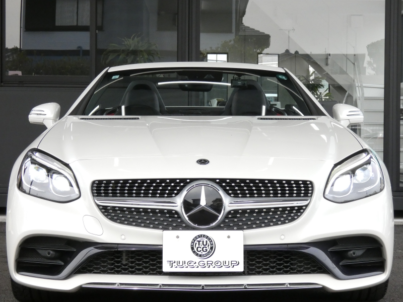 メルセデスベンツ SLCクラス SLC200 ｽﾎﾟｰﾂ ﾚｰﾀﾞｰｾｰﾌﾃｨPKG　ｷｰﾚｽｺﾞｰ 黒本革ｼｰﾄ/ﾋｰﾀｰ/ｴｱｽｶｰﾌ ﾏｼﾞｯｸｽｶｲﾙｰﾌ ｽﾎﾟｰﾂｴｸﾞｿﾞｰｽﾄ ﾅﾋﾞ 地ﾃﾞｼﾞ Appleｶｰﾌﾟﾚｲ ﾊﾞｯｸｶﾒﾗ harman/kardon ﾄﾞﾗﾚｺ ﾊﾟﾄﾞﾙｼﾌﾄ LEDﾗｲﾄ/自動HB AMGｴｱﾛ/18ｲﾝﾁAW　2年保証付