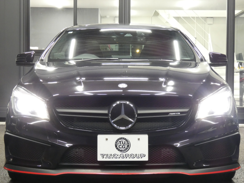 AMG CLAクラス CLA45 4MATIC ﾚｰﾀﾞｰｾｰﾌﾃｨPKG　ｷｰﾚｽｺﾞｰ 黒本革ｼｰﾄ ﾊﾟﾉﾗﾏｻﾝﾙｰﾌ HDDﾅﾋﾞ 地ﾃﾞｼﾞ Bｶﾒﾗ 前後ﾄﾞﾗﾚｺ ﾊﾟﾄﾞﾙｼﾌﾄ ｷｾﾉﾝ/ｱﾀﾞﾌﾟﾃｨﾌﾞHB ﾏﾙﾁｶﾗｰｱﾝﾋﾞｴﾝﾄﾗｲﾄ AMGｴｱﾛ&18ｲﾝﾁAW AMG強化ﾌﾞﾚｰｷ&ｻｽﾍﾟﾝｼｮﾝ　2年保証付