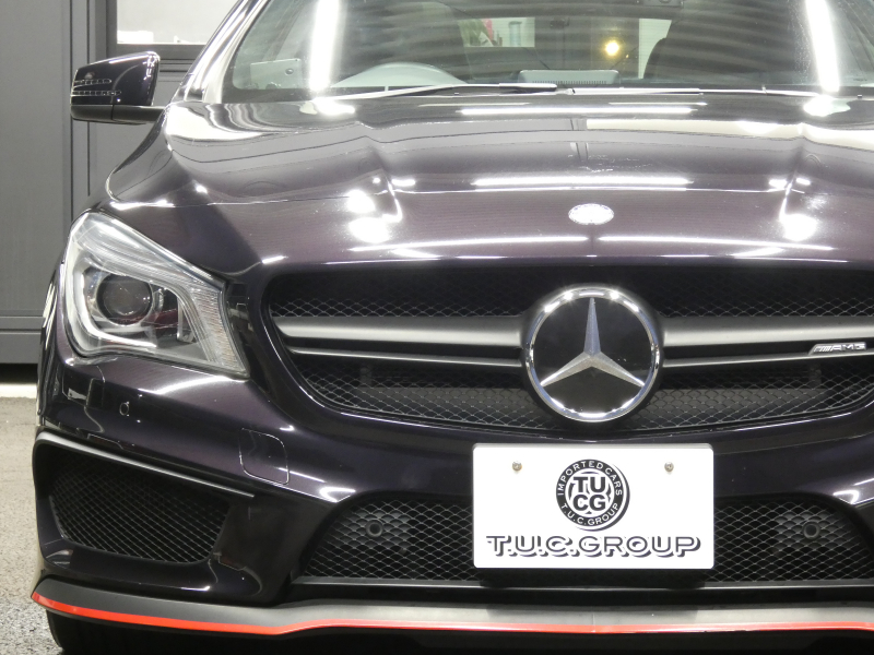 AMG CLAクラス CLA45 4MATIC ﾚｰﾀﾞｰｾｰﾌﾃｨPKG　ｷｰﾚｽｺﾞｰ 黒本革ｼｰﾄ ﾊﾟﾉﾗﾏｻﾝﾙｰﾌ HDDﾅﾋﾞ 地ﾃﾞｼﾞ Bｶﾒﾗ 前後ﾄﾞﾗﾚｺ ﾊﾟﾄﾞﾙｼﾌﾄ ｷｾﾉﾝ/ｱﾀﾞﾌﾟﾃｨﾌﾞHB ﾏﾙﾁｶﾗｰｱﾝﾋﾞｴﾝﾄﾗｲﾄ AMGｴｱﾛ&18ｲﾝﾁAW AMG強化ﾌﾞﾚｰｷ&ｻｽﾍﾟﾝｼｮﾝ　2年保証付