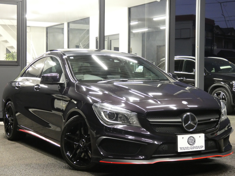 AMG CLAクラス CLA45 4MATIC ﾚｰﾀﾞｰｾｰﾌﾃｨPKG　ｷｰﾚｽｺﾞｰ 黒本革ｼｰﾄ ﾊﾟﾉﾗﾏｻﾝﾙｰﾌ HDDﾅﾋﾞ 地ﾃﾞｼﾞ Bｶﾒﾗ 前後ﾄﾞﾗﾚｺ ﾊﾟﾄﾞﾙｼﾌﾄ ｷｾﾉﾝ/ｱﾀﾞﾌﾟﾃｨﾌﾞHB ﾏﾙﾁｶﾗｰｱﾝﾋﾞｴﾝﾄﾗｲﾄ AMGｴｱﾛ&18ｲﾝﾁAW AMG強化ﾌﾞﾚｰｷ&ｻｽﾍﾟﾝｼｮﾝ　2年保証付