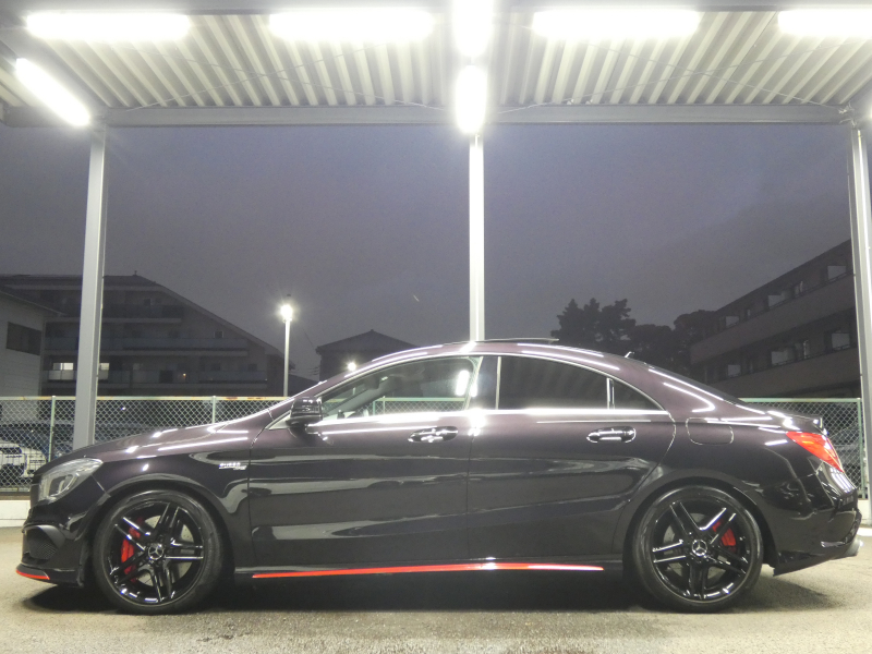 AMG CLAクラス CLA45 4MATIC ﾚｰﾀﾞｰｾｰﾌﾃｨPKG　ｷｰﾚｽｺﾞｰ 黒本革ｼｰﾄ ﾊﾟﾉﾗﾏｻﾝﾙｰﾌ HDDﾅﾋﾞ 地ﾃﾞｼﾞ Bｶﾒﾗ 前後ﾄﾞﾗﾚｺ ﾊﾟﾄﾞﾙｼﾌﾄ ｷｾﾉﾝ/ｱﾀﾞﾌﾟﾃｨﾌﾞHB ﾏﾙﾁｶﾗｰｱﾝﾋﾞｴﾝﾄﾗｲﾄ AMGｴｱﾛ&18ｲﾝﾁAW AMG強化ﾌﾞﾚｰｷ&ｻｽﾍﾟﾝｼｮﾝ　2年保証付