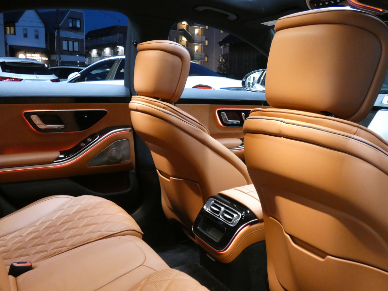 メルセデスベンツ Sクラス S500 4MATIC AMGﾗｲﾝ&ﾚｻﾞｰｴｸｽｸﾙｰｼﾌﾞ&ﾍﾞｰｼｯｸPKG　ISG搭載 1ｵｰﾅｰ ﾌﾞﾗｳﾝﾚｻﾞｰ/ﾋｰﾀｰ/ﾍﾞﾝﾁﾚｰﾀｰ ﾊﾟﾉﾗﾏSR MBUXﾅﾋﾞTV 360ｶﾒﾗ Burmester 3DｺｯｸﾋﾟｯﾄD/ARﾍｯﾄﾞｱｯﾌﾟD 360度&前後ﾄﾞﾗﾚｺ ﾃﾞｼﾞﾀﾙLEDﾗｲﾄ AMGｴｱﾛ/20ｲﾝﾁAW　2年保証付