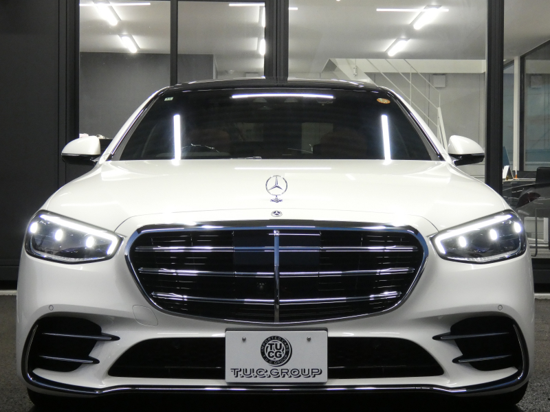 メルセデスベンツ Sクラス S500 4MATIC AMGﾗｲﾝ&ﾚｻﾞｰｴｸｽｸﾙｰｼﾌﾞ&ﾍﾞｰｼｯｸPKG　ISG搭載 1ｵｰﾅｰ ﾌﾞﾗｳﾝﾚｻﾞｰ/ﾋｰﾀｰ/ﾍﾞﾝﾁﾚｰﾀｰ ﾊﾟﾉﾗﾏSR MBUXﾅﾋﾞTV 360ｶﾒﾗ Burmester 3DｺｯｸﾋﾟｯﾄD/ARﾍｯﾄﾞｱｯﾌﾟD 360度&前後ﾄﾞﾗﾚｺ ﾃﾞｼﾞﾀﾙLEDﾗｲﾄ AMGｴｱﾛ/20ｲﾝﾁAW　2年保証付