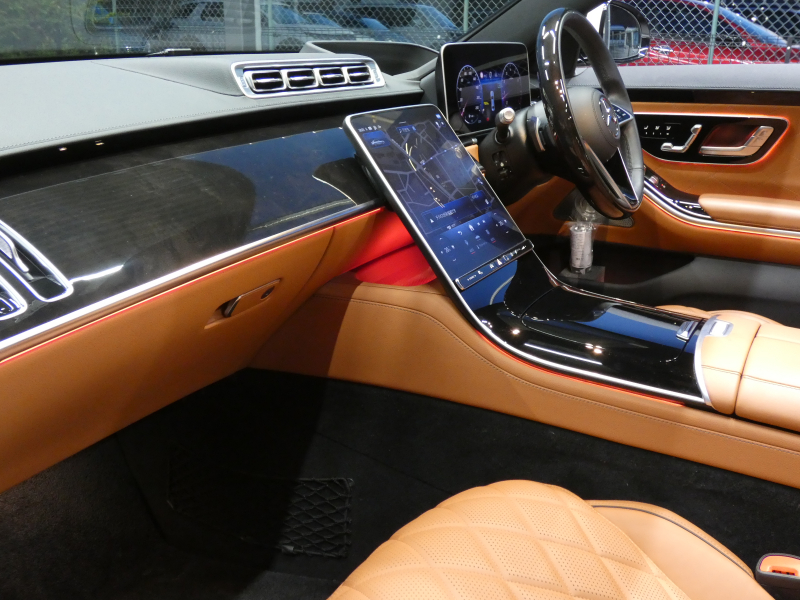 メルセデスベンツ Sクラス S500 4MATIC AMGﾗｲﾝ&ﾚｻﾞｰｴｸｽｸﾙｰｼﾌﾞ&ﾍﾞｰｼｯｸPKG　ISG搭載 1ｵｰﾅｰ ﾌﾞﾗｳﾝﾚｻﾞｰ/ﾋｰﾀｰ/ﾍﾞﾝﾁﾚｰﾀｰ ﾊﾟﾉﾗﾏSR MBUXﾅﾋﾞTV 360ｶﾒﾗ Burmester 3DｺｯｸﾋﾟｯﾄD/ARﾍｯﾄﾞｱｯﾌﾟD 360度&前後ﾄﾞﾗﾚｺ ﾃﾞｼﾞﾀﾙLEDﾗｲﾄ AMGｴｱﾛ/20ｲﾝﾁAW　2年保証付