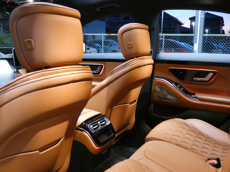 メルセデスベンツ Sクラス S500 4MATIC AMGﾗｲﾝ&ﾚｻﾞｰｴｸｽｸﾙｰｼﾌﾞ&ﾍﾞｰｼｯｸPKG　ISG搭載 1ｵｰﾅｰ ﾌﾞﾗｳﾝﾚｻﾞｰ/ﾋｰﾀｰ/ﾍﾞﾝﾁﾚｰﾀｰ ﾊﾟﾉﾗﾏSR MBUXﾅﾋﾞTV 360ｶﾒﾗ Burmester 3DｺｯｸﾋﾟｯﾄD/ARﾍｯﾄﾞｱｯﾌﾟD 360度&前後ﾄﾞﾗﾚｺ ﾃﾞｼﾞﾀﾙLEDﾗｲﾄ AMGｴｱﾛ/20ｲﾝﾁAW　2年保証付