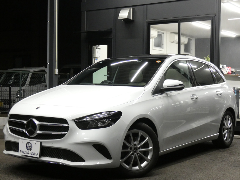 メルセデスベンツ Bクラス B180 ﾚｻﾞｰｴｸｽｸﾙｰｼﾌﾞ&ｱﾄﾞﾊﾞﾝｽﾄﾞ&ﾅﾋﾞｹﾞｰｼｮﾝ&ﾚｰﾀﾞｰｾｰﾌﾃｨPKG　meｺﾈｸﾄ ｷｰﾚｽｺﾞｰ ﾍﾞｰｼﾞｭ本革ｼｰﾄ/ﾋｰﾀｰ ﾊﾟﾉﾗﾏｻﾝﾙｰﾌ MBUXﾅﾋﾞ 地ﾃﾞｼﾞ 360度ｶﾒﾗ ｱﾄﾞﾊﾞﾝｽﾄﾞｻｳﾝﾄﾞ 前後ﾄﾞﾗﾚｺ 自動ﾘｱｹﾞｰﾄ/ﾌｯﾄOP LEDﾗｲﾄ　2年保証付