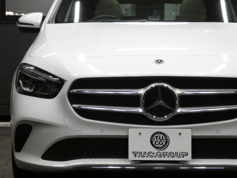 メルセデスベンツ Bクラス B180 ﾚｻﾞｰｴｸｽｸﾙｰｼﾌﾞ&ｱﾄﾞﾊﾞﾝｽﾄﾞ&ﾅﾋﾞｹﾞｰｼｮﾝ&ﾚｰﾀﾞｰｾｰﾌﾃｨPKG　meｺﾈｸﾄ ｷｰﾚｽｺﾞｰ ﾍﾞｰｼﾞｭ本革ｼｰﾄ/ﾋｰﾀｰ ﾊﾟﾉﾗﾏｻﾝﾙｰﾌ MBUXﾅﾋﾞ 地ﾃﾞｼﾞ 360度ｶﾒﾗ ｱﾄﾞﾊﾞﾝｽﾄﾞｻｳﾝﾄﾞ 前後ﾄﾞﾗﾚｺ 自動ﾘｱｹﾞｰﾄ/ﾌｯﾄOP LEDﾗｲﾄ　2年保証付