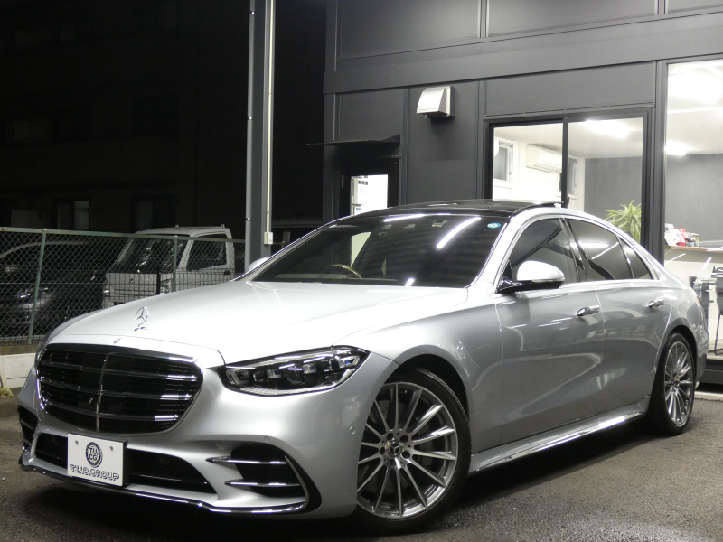 メルセデスベンツ Sクラス S500 4MATIC AMGﾗｲﾝ ﾚｻﾞｰｴｸｽｸﾙｰｼﾌﾞ&ﾍﾞｰｼｯｸPKG　ISG搭載 1ｵｰﾅｰ ﾅｯﾊﾟﾚｻﾞｰ/ﾋｰﾀｰ/ﾍﾞﾝﾁﾚｰﾀｰ/ﾏｯｻｰｼﾞ ﾊﾟﾉﾗﾏSR MBUXﾅﾋﾞTV 360ｶﾒﾗ Burmester 3DｺｯｸﾋﾟｯﾄD 前後ﾄﾞﾗﾚｺ ﾃﾞｼﾞﾀﾙLEDﾗｲﾄ AMGｴｱﾛ/20ｲﾝﾁAW　2年保証付