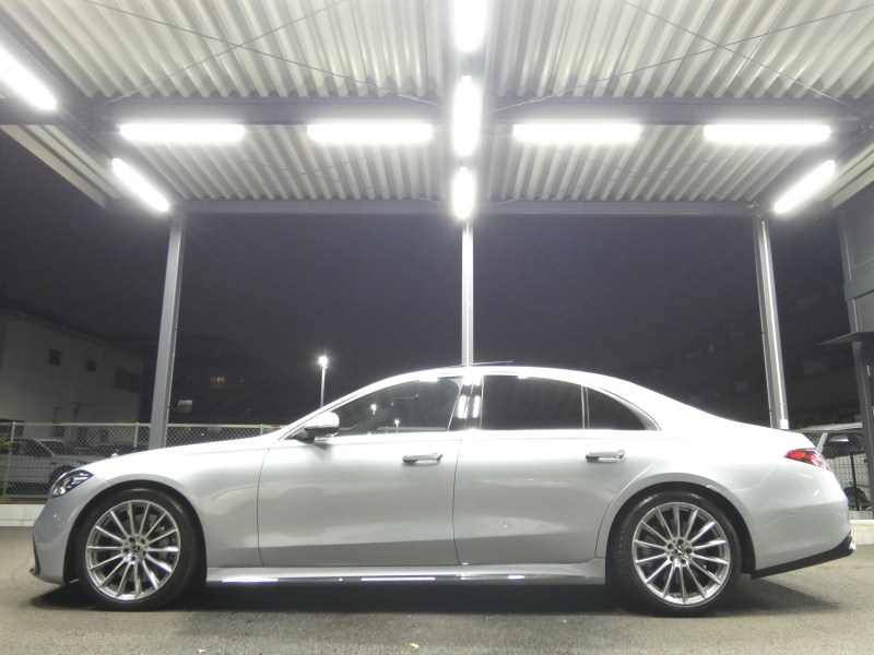 メルセデスベンツ Sクラス S500 4MATIC AMGﾗｲﾝ ﾚｻﾞｰｴｸｽｸﾙｰｼﾌﾞ&ﾍﾞｰｼｯｸPKG　ISG搭載 1ｵｰﾅｰ ﾅｯﾊﾟﾚｻﾞｰ/ﾋｰﾀｰ/ﾍﾞﾝﾁﾚｰﾀｰ/ﾏｯｻｰｼﾞ ﾊﾟﾉﾗﾏSR MBUXﾅﾋﾞTV 360ｶﾒﾗ Burmester 3DｺｯｸﾋﾟｯﾄD 前後ﾄﾞﾗﾚｺ ﾃﾞｼﾞﾀﾙLEDﾗｲﾄ AMGｴｱﾛ/20ｲﾝﾁAW　2年保証付