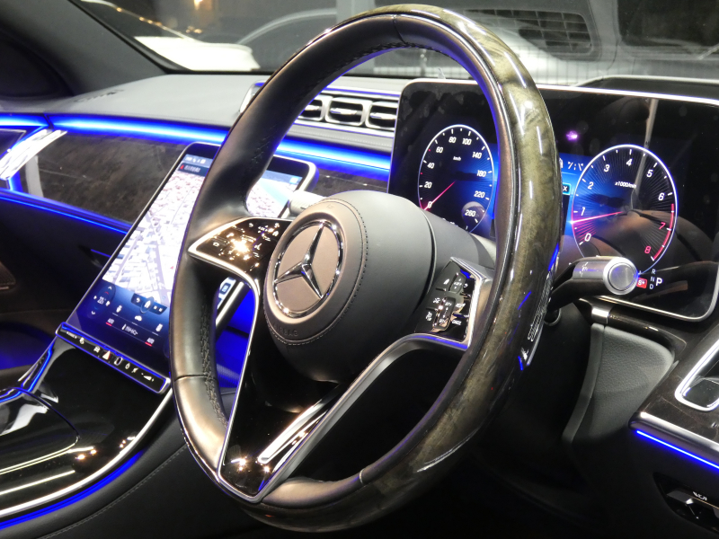 メルセデスベンツ Sクラス S500 4MATIC AMGﾗｲﾝ ﾚｻﾞｰｴｸｽｸﾙｰｼﾌﾞ&ﾍﾞｰｼｯｸPKG　ISG搭載 1ｵｰﾅｰ ﾅｯﾊﾟﾚｻﾞｰ/ﾋｰﾀｰ/ﾍﾞﾝﾁﾚｰﾀｰ/ﾏｯｻｰｼﾞ ﾊﾟﾉﾗﾏSR MBUXﾅﾋﾞTV 360ｶﾒﾗ Burmester 3DｺｯｸﾋﾟｯﾄD 前後ﾄﾞﾗﾚｺ ﾃﾞｼﾞﾀﾙLEDﾗｲﾄ AMGｴｱﾛ/20ｲﾝﾁAW　2年保証付