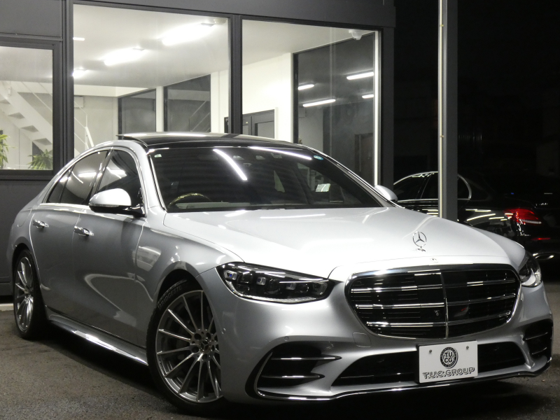 メルセデスベンツ Sクラス S500 4MATIC AMGﾗｲﾝ ﾚｻﾞｰｴｸｽｸﾙｰｼﾌﾞ&ﾍﾞｰｼｯｸPKG　ISG搭載 1ｵｰﾅｰ ﾅｯﾊﾟﾚｻﾞｰ/ﾋｰﾀｰ/ﾍﾞﾝﾁﾚｰﾀｰ/ﾏｯｻｰｼﾞ ﾊﾟﾉﾗﾏSR MBUXﾅﾋﾞTV 360ｶﾒﾗ Burmester 3DｺｯｸﾋﾟｯﾄD 前後ﾄﾞﾗﾚｺ ﾃﾞｼﾞﾀﾙLEDﾗｲﾄ AMGｴｱﾛ/20ｲﾝﾁAW　2年保証付