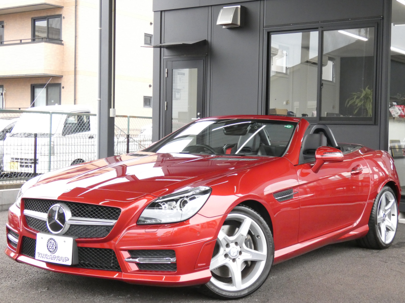 メルセデスベンツ SLKクラス SLK200 ｴｸｽｸﾙｰｼﾌﾞ ﾚｰﾀﾞｰｾｰﾌﾃｨPKG　9速AT 2,000ccEG 黒本革/ﾋｰﾀｰ/ｴｱｽｶｰﾌ ﾏｼﾞｯｸｽｶｲﾙｰﾌ HDDﾅﾋﾞ 地ﾃﾞｼﾞ ﾊﾞｯｸｶﾒﾗ ﾊﾟｰｸﾄﾛﾆｯｸ ﾄﾞﾗﾚｺ ﾀﾞｲﾅﾐｯｸﾊﾝﾄﾞﾘﾝｸﾞPKG AMGｴｱﾛ/18ｲﾝﾁAW　2年保証付