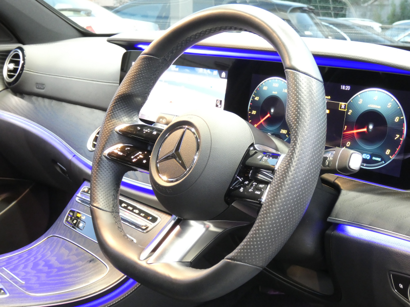 メルセデスベンツ Eクラス E200 ｽﾎﾟｰﾂ AMGﾗｲﾝｲﾝﾃﾘｱ&ｴｸｽｸﾙｰｼﾌﾞ&ﾚｰﾀﾞｰｾｰﾌﾃｨPKG　後期 BSG搭載 AMGｴｱﾛ&19AW ﾅｯﾊﾟ革/前後ﾋｰﾀｰ MBUXﾅﾋﾞ 地ﾃﾞｼﾞ AppleCarPlay 360度ｶﾒﾗ Burmester ﾍｯﾄﾞｱｯﾌﾟD 前後ﾄﾞﾗﾚｺ ｵｰﾄﾄﾗﾝｸ　2年保証付