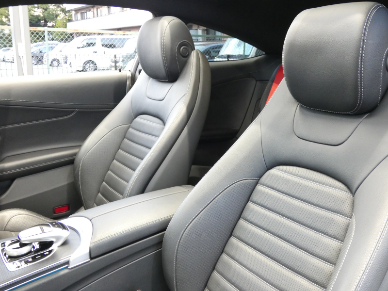 AMG Cクラス C43 4MATIC ｸｰﾍﾟ ﾚｰﾀﾞｰｾｰﾌﾃｨPKG　1ｵｰﾅｰ meｺﾈｸﾄ 9速AT AMGｴｱﾛ&19ｲﾝﾁｱﾙﾐ 黒本革 ﾊﾟﾉﾗﾏｻﾝﾙｰﾌ ﾅﾋﾞTV Bｶﾒﾗ Burmester ﾍｯﾄﾞｱｯﾌﾟD ｴｱﾊﾞﾗﾝｽP/ﾊﾟﾌｭｰﾑｱﾄﾏｲｻﾞｰ 自動ﾄﾗﾝｸ/ﾌｯﾄOP ﾊﾟﾄﾞﾙｼﾌﾄ LEDﾍｯﾄﾞﾗｲﾄ/自動HB　2年保証付