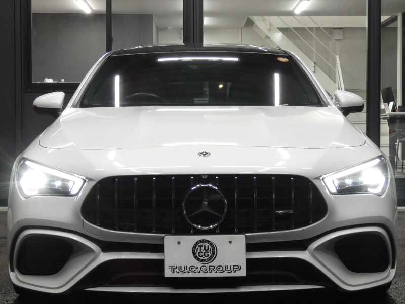AMG CLAクラス CLA45 S 4MATIC+ ｼｭｰﾃｨﾝｸﾞﾌﾞﾚｰｸ AMGﾊﾟﾌｫｰﾏﾝｽ&AMGｱﾄﾞﾊﾞﾝｽﾄﾞPKG　meｺﾈｸﾄ AMGﾊﾟﾌｫｰﾏﾝｽｽﾃｱﾘﾝｸﾞ&ｼｰﾄ AMGｴｱﾛ&19ｲﾝﾁAW AMG強化ﾌﾞﾚｰｷ 灰黒革/ﾍﾞﾝﾁﾚｰﾀｰ ﾊﾟﾉﾗﾏSR MBUXﾅﾋﾞ 360度ｶﾒﾗ ﾍｯﾄﾞｱｯﾌﾟD Burmester　2年保証付