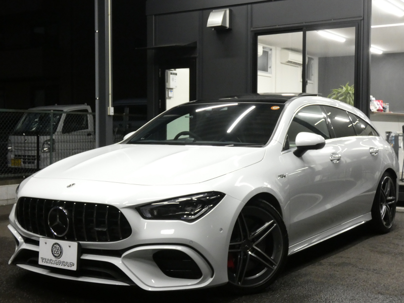 AMG CLAクラス CLA45 S 4MATIC+ ｼｭｰﾃｨﾝｸﾞﾌﾞﾚｰｸ AMGﾊﾟﾌｫｰﾏﾝｽ&AMGｱﾄﾞﾊﾞﾝｽﾄﾞPKG　meｺﾈｸﾄ AMGﾊﾟﾌｫｰﾏﾝｽｽﾃｱﾘﾝｸﾞ&ｼｰﾄ AMGｴｱﾛ&19ｲﾝﾁAW AMG強化ﾌﾞﾚｰｷ 灰黒革/ﾍﾞﾝﾁﾚｰﾀｰ ﾊﾟﾉﾗﾏSR MBUXﾅﾋﾞ 360度ｶﾒﾗ ﾍｯﾄﾞｱｯﾌﾟD Burmester　2年保証付